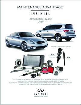 INFINITI | Maintenance Advantage Parts | INFINITI Validated | INFINITI USA